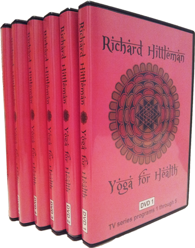Richard Hittleman Yoga For Health DVD set